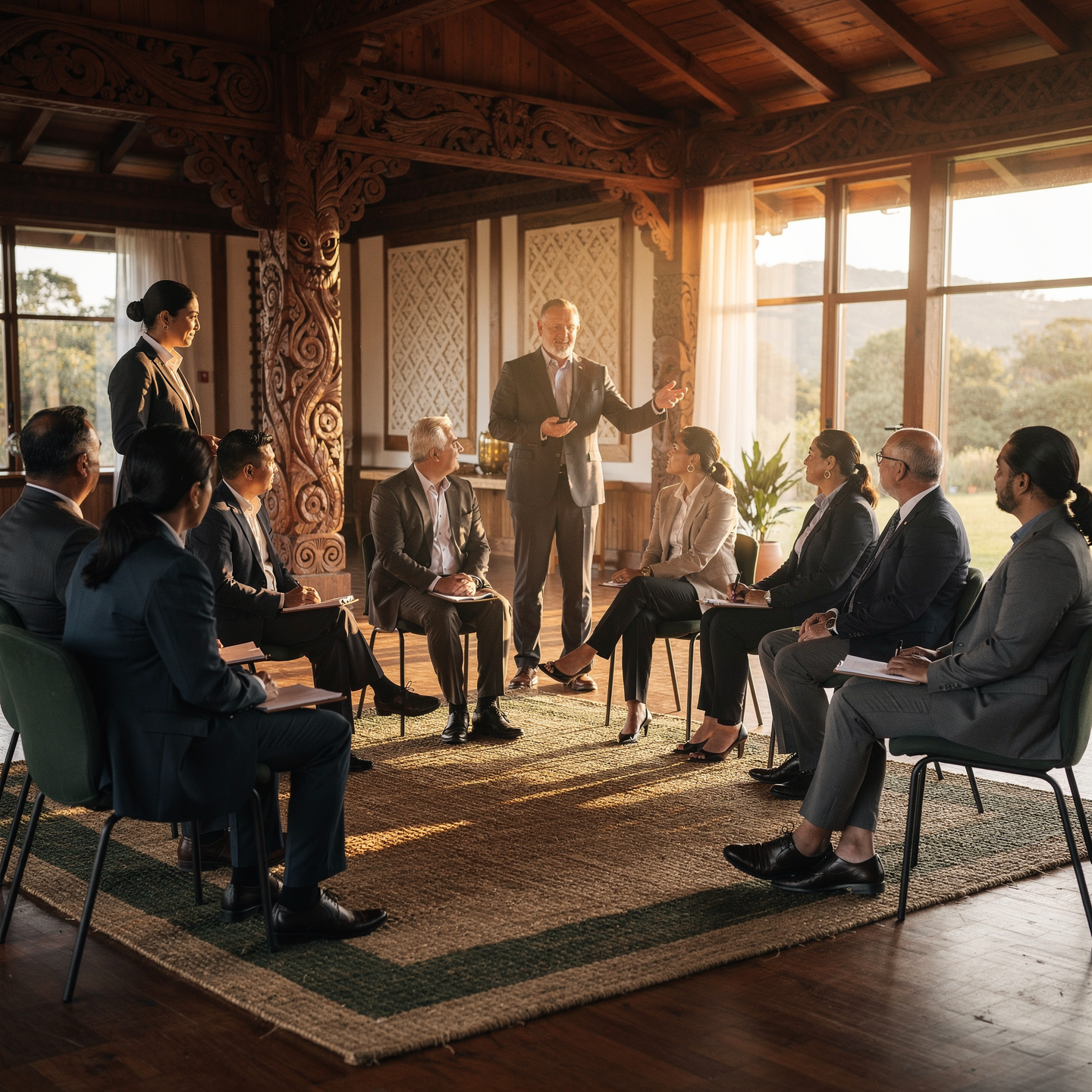 The Value of Senior Leadership and Personal Development Modules Held on a Marae
